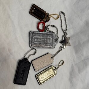 Coach Multicolor Keychain Collection